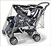 Raincover for a Graco Stadium Duo Tandem produced in High Quality PVC