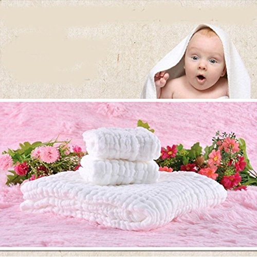 Lucear Muslin 100*100 Warme Babydecke/Badetuch für Neugeborenes Baby - 4