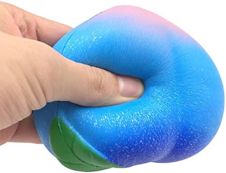 LaliLaco Squishies Galaxy Peach Squishy Squeeze Slow Rising Toy (Length 10cm) Stress Relief Soft Toy