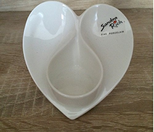 Teelichthalter Tischlicht „Engelsflügel“ Porzellan 10 cm hoch Ø 8 cm - 5