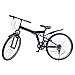 Produktbild succebuy klappbar Mountain Fahrrad 66 cm Stahl Dual Suspension Fahrrad Falt 6 Speed faltbar Bike Shimano Aluminium Legierung für Bewegung