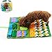 Produktbild Gereton Bunte Pet Snuffle Mat Pet Trainingsdecke Waschbar Hund Riechen Spielen Kissen Rutschfeste Pet Activity Mat for Futter Geschicklichkeit Stressfrei