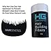 Hair Genetics® Advanced Keratin Hair Building Fibres Large 22g Dispenser, Natural, Thick & Textured, Amazing New Concept to Save Money, Professional Quality Fiber, Hair Loss Concealer Fibers For use by Men and Women. (Medium Brown)
