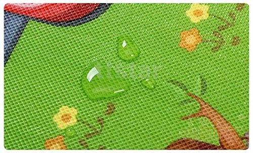 Baby-Kind-Kleinkind Spielteppich Crawl Mat Spielmatte Babyschleichenmatte Picknick-Decke 200*180CM - 4