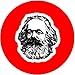Price comparison product image New Red Color Handmade 1 Inch 25mm Fashion Badge Button Pin Karl Marx Communist Manifesto Socialist Radical Revolution