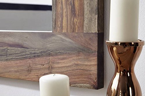 Sheesham Holz massiv Möbel geölt Spiegel Massivmöbel Holz massiv Pure Sheesham Strong Grey #742 - 3