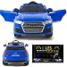 Produktbild simron Audi Q7 Quattro SUV Elektro Kinderauto Kinderfahrzeug Ride-On 12V Kinder Elektroauto blau