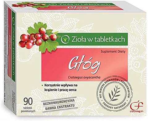 HAWTHORN 90 tablets - Extract of hawthorn fruit is good for your heart - It helps keep the heart healthy