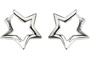 BSLVWG Boucles d'oreilles pour femmes, petites étoiles minimalistes en argent sterling 925 pour femmes, adolescentes et jeunes filles, jolies boucles d'oreilles de mariage, cadeaux de bijoux