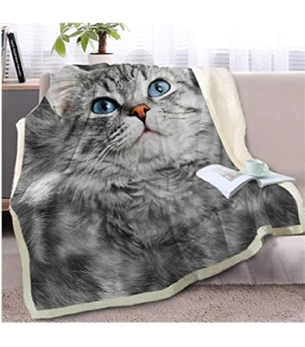 Enthusiasm Katzen-Mam-Decke, Katzenliebhaber-Gesche Produktbild-Vorschau 8