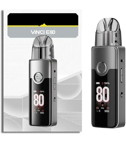 VOOPOO VINCI E120 Kit 120W Pod Mod 4500mAh Electronic Cigarette Vape with  5ML DTL VINCI PnP X Cartrdige 0.15/0.3ohm No Nicotine (Glow Silver) :  Amazon.it: Elettronica
