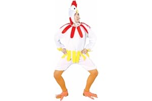 FIESTAS GUIRCA Strony Guirca Kostium Kury Mężczyzna Dorosły