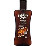 Hawaiian Tropic TROPICAL TANNING OIL SPF 0 DARK, Olio solare - 200 ml