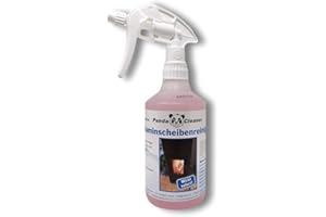 PANDACLEANER ® Kaminscheibenreiniger & Rußentferner für Kamin- und Ofenglas | Kurze Einwirkzeit - Hochkonzentriert | 500ml