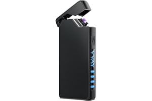 VVAY Accendino Elettrico USB-C Ricaricabile, Antivento e Senza Fiamma