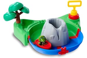 Aquaplay 8700001302 - Sploshy Volcano Vattenlekset - Sploshy Volcano Vattenbana från AquaPlay, Lekset med 27 Delar, 27 x 29 x 20 cm, Tillverkad i Tyskland, Från 18 månader