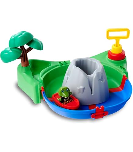 Accessoires Bateau Bateau De Pompiers AquaPlay - Avec Sven Le Crocodile - Fonction éclaboussures