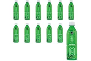 THE GREAT CANADIAN TEA TROPICAL, Drink Aloe Zero, Bevanda Aloe Vera Zero Zuccheri e Zero Calorie, Aroma Delicato e Rinfrescante, Sapore Dolce, Ideale da Gustare in Ogni Momento, Box da 12 Bottiglie in PET da 500 ml