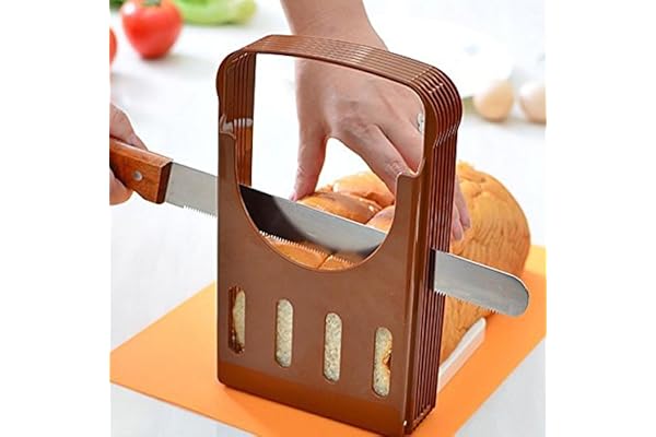 Pain Coupé Pain Toast Trancheuse Coupe Tranchage Guide Cuisine Outil