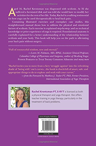 Book's Cover of Scoliosis, Yoga Therapy, and the Art of Letting Go