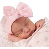 Newborn Baby Girls Cotton Stretchy Bow 