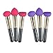 3 pcs Different shapes Pro Makeup Brushes Cosmetics Soft Sponge Blender Flawless Powder Puff Blending Blush Face Brushes Tool Make Up
