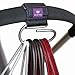 Think King Jumbo Swirly Hook for Pram Wheelchair Rollator Walker Brushed (Aluminum/Black)