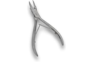 ‎OTTO HERDER MANICURE OTTO HERDER - Eckenzange 11,2cm rostfrei für die Fusspflege - Nagelzange Spitz mit schlanker dünner Schneide speziell für eingewachsene Nägel