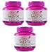 3 x Pretty Twist & Out Instant Nail Varnish Remover Pots (Acetone Free)
