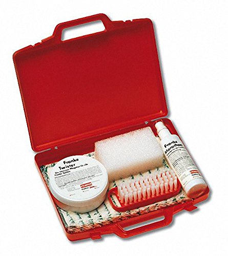 Franke Universalreinigungs-Set Twister 200ml Marathon 100ml Schwamm Bürste Tuch