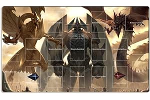 New Mlikemat Playmat Osiris The Sky Dragon TCG CCG Trading Card Game Mat + Free Bag