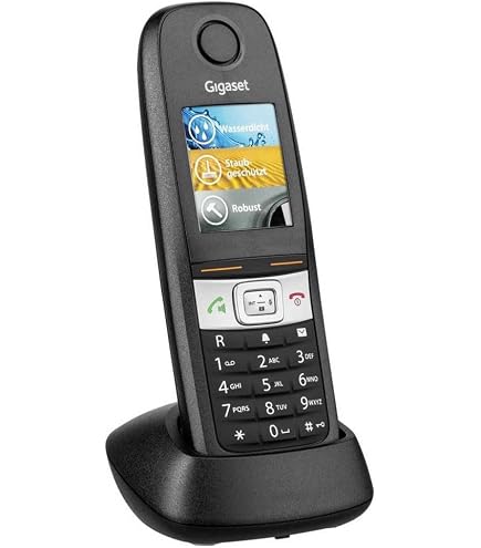 Gigaset AS690HX – Téléphone Sans Fil DECT Avec Mains-Libres, Grand Écran, Liste Noire – Version Italienne, Longue Autonomie