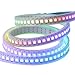 Produktbild CHINLY 1m 144leds WS2812B einzeln adressierbaren LED-Streifen 5050 RGB SMD 144 Pixel Traumfarbe wasserdichtes IP67 Weiß PCB 5V DC