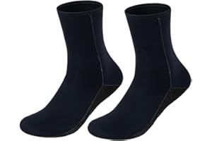 IEASEY 3mm Thicken Wetsuit Socks Thermal Neoprene Socks Anti-slip Diving Socks Boots for Men Women Diving Snorkeling Swimming Surfing Sailing Kayaking Water Fins socks