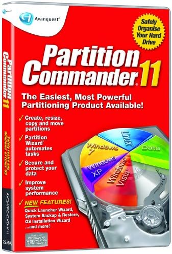 Partition Commander 11 (PC CD)