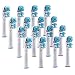 Sorliva 16PCS SB417A Dual Clean Replacement Brush Heads Compatible with Oral-B Electric Toothbrush