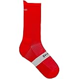 PISSEI Temposock25 CALCETIN, Rosso, S Unisex-Adulto