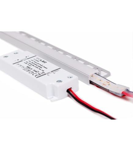 Profilé D'angle Pour Carrelage Conçu Pour Bande LED Produit En Aluminium Laqué Blanc EV 01 12 Deko Light