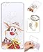Produktbild Hülle Huawei P10 Lite TPU schutz silikonhülle, Weihnachtsgeschenke niedlichen cartoon bild transparent handy Hülle für Huawei P10 Lite + schlüsselanhänger (* / 64) (1)