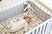 Safe Dreams Safebreathe Hoppy Soft Toy Breathable Bunny Newborn Toy in White and Mint Green