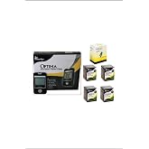 OPTIMA Kan Şekeri &Ouml;l&ccedil;&uuml;m Cihazı + 4 Kutu Strip (200 Adet) + 1 Kutu (100 Adet) Opti-clix Parmak