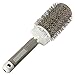 KINGSO Hair Brush Ceramic Iron Round Comb Barber Dressing Salon Styling