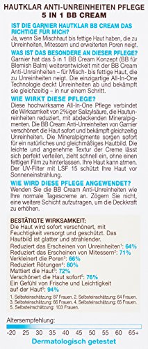 Garnier Hautklar BB Cream Anti-Pickel Gesichtspflege (1 x 50 ml) - 2