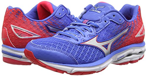 Mizuno Damen Wave Rider 19 Laufschuhe, Violett, UK - 5