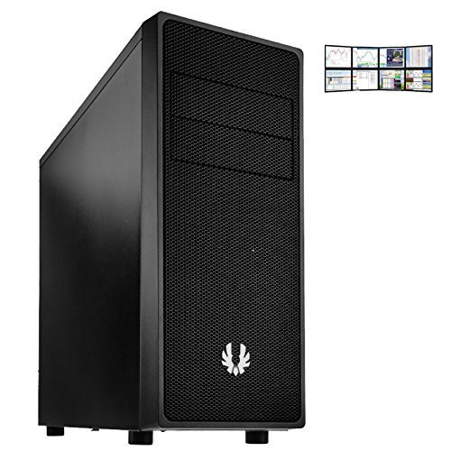 Discountedpcs MULTI-DISPLAY-HANDEL-PC, Intel i7 Quad Core 4,0 ghz 16gb Superfast ram, inkl. 20.3x54.6cm BILDSCHIRM.120GB SSD HD, 1 TB FESTPLATTE,WINDOWS7, WI-FI, 600W PSU,HOME-OFFICE COMPUTER Komplett mit klammern und anschluss