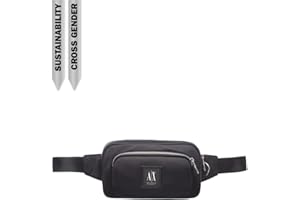 Armani Exchange Basic by Armani, Sustainable, Cross Gender, Waist Bag, Sac Banane Homme