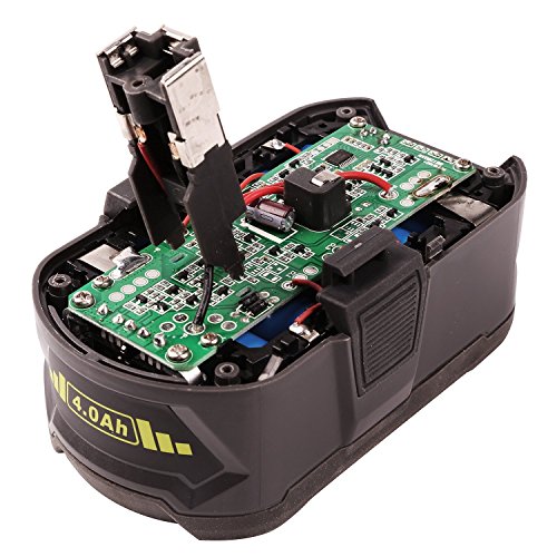 Dtk® Elektrowerkzeug Ersatz Werkzeug Akku Power Tool Batterie für Ryobi P108 18V 4.0AH with Recharge Indicator 18-Volt ONE+ Tool - 4