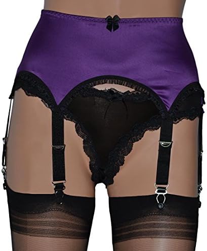 Swanky Pins6 Strap Suspender Belts in Turquoise, Blue or Purple Sizes M, L, XL or XXL