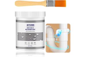 YNNHUDEEP Transparenter Wasserdichter Beschichtungsmittel - 300g Invisible Waterproof Agent,Dichtmasse, Isolier-Dichtstoff-Emulsion,Wasserdicht Dichtmasse,für Badezimmer, Toilette, Fliesen, Wände, Dach