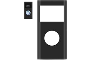 GUSFELIZ Silicone Skin Case Cover Compatible with Ring Video Doorbell (2nd Gen & Battery Doorbell Plus), Silicone Cover Durable, Weather, UV, Rain Resistant